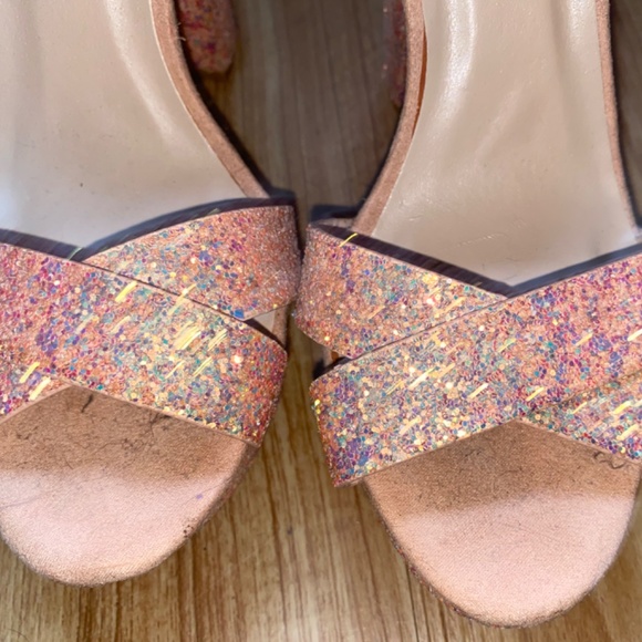 Qupid glitter block heels - Picture 5 of 6
